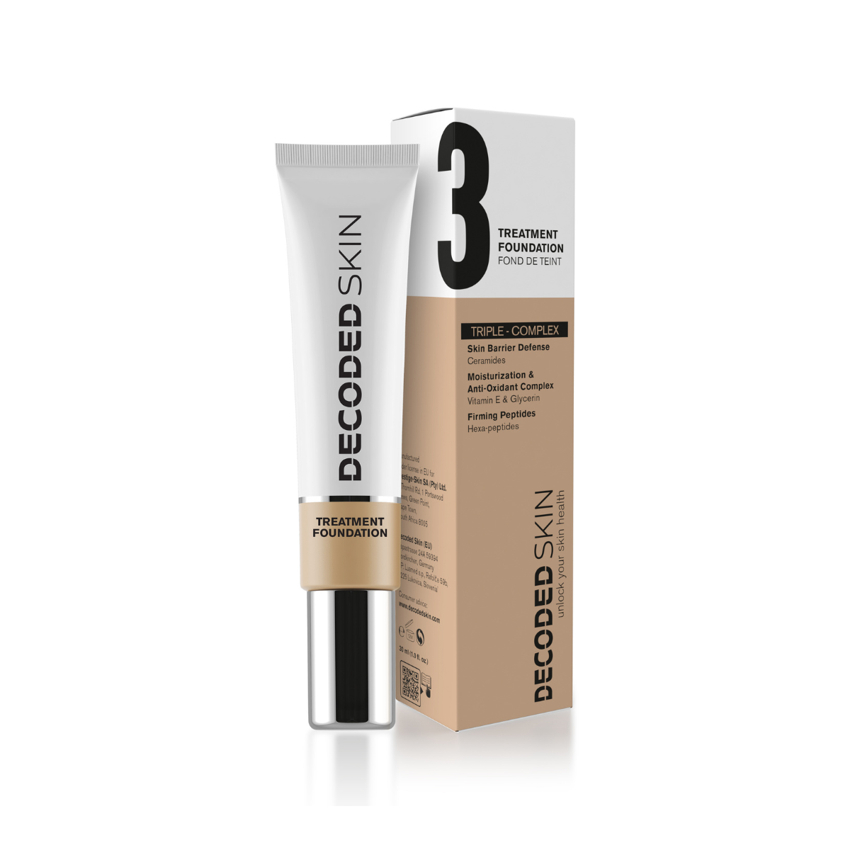 Decoded Treatment Foundation (Shade #3)