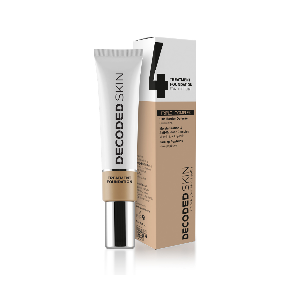Decoded Treatment Foundation (Shade #4)